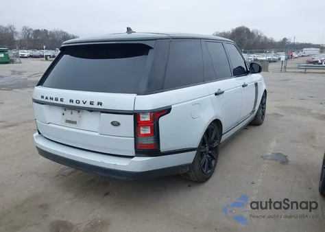 2016 Land Rover Range Rover 3.0L V6 Turbocharged Diesel Hse Td6 из США, поврежденный, VIN SALGS2KF7GA249558